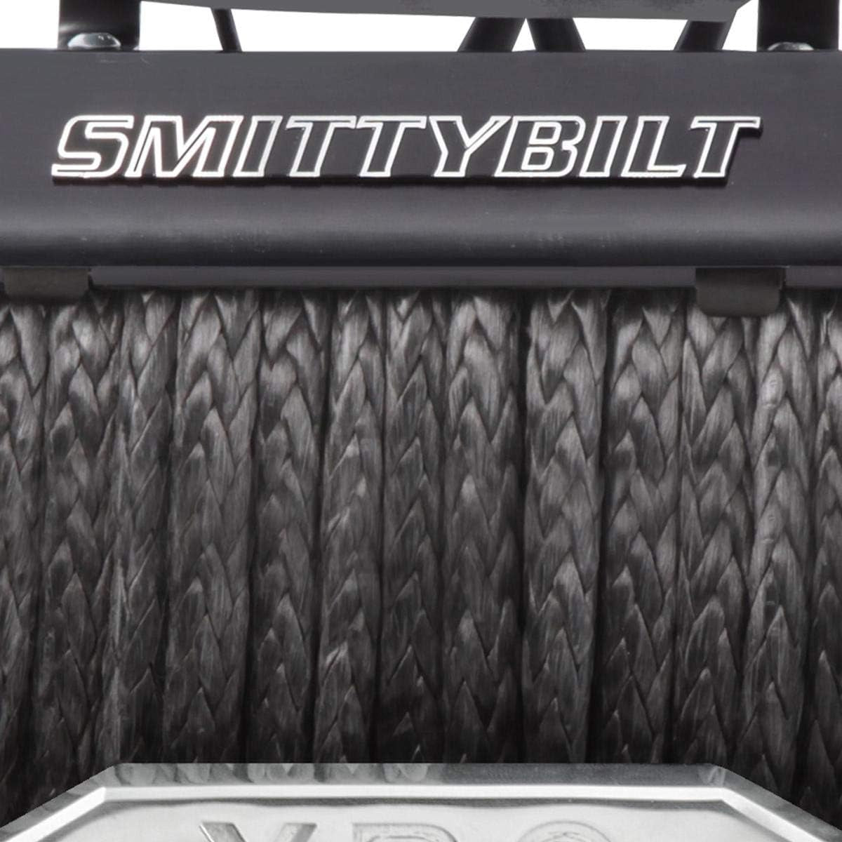 Unleash Your Adventure with the Smittybilt X2O COMP Waterproof Synthetic Rope Winch - 12,000 lb Load Capacity for Ultimate Recovery Power