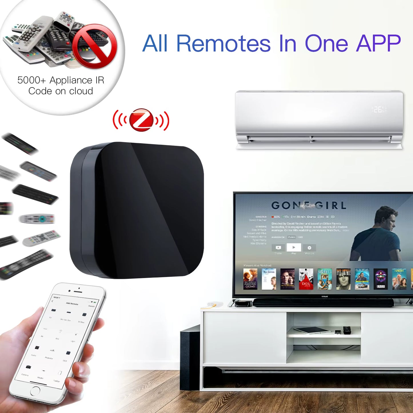 Transform Your Smart Home Experience with the MOES Tuya Zigbee Universal Infrared Remote Control - Compatible with Alexa & Google Home