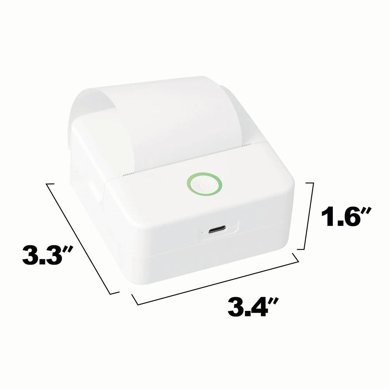 CTP500 Wireless Mini Portable Inkless Thermal Printer & Label Maker - Perfect for iOS & Android on the Go!