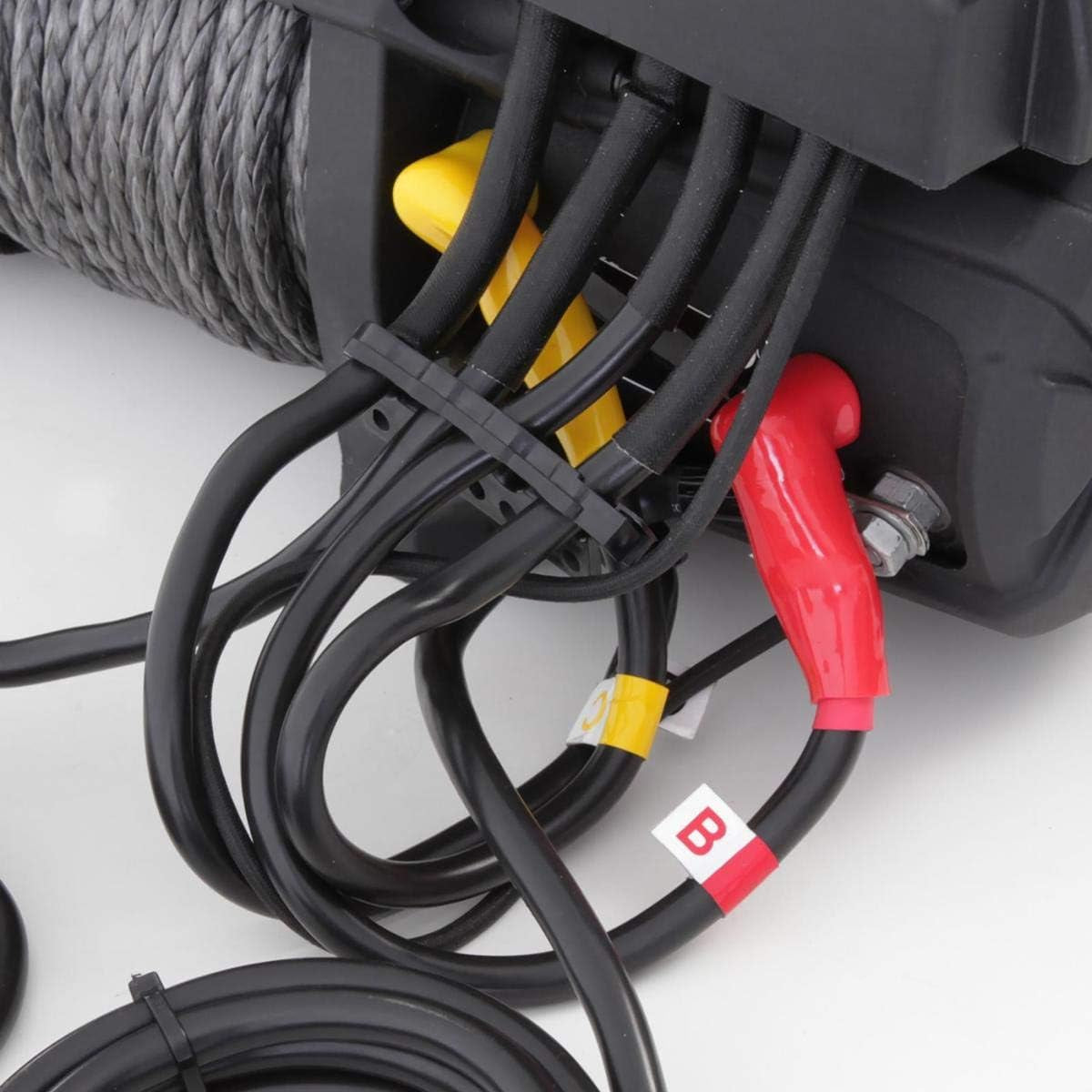 Unleash Your Adventure with the Smittybilt X2O COMP Waterproof Synthetic Rope Winch - 12,000 lb Load Capacity for Ultimate Recovery Power
