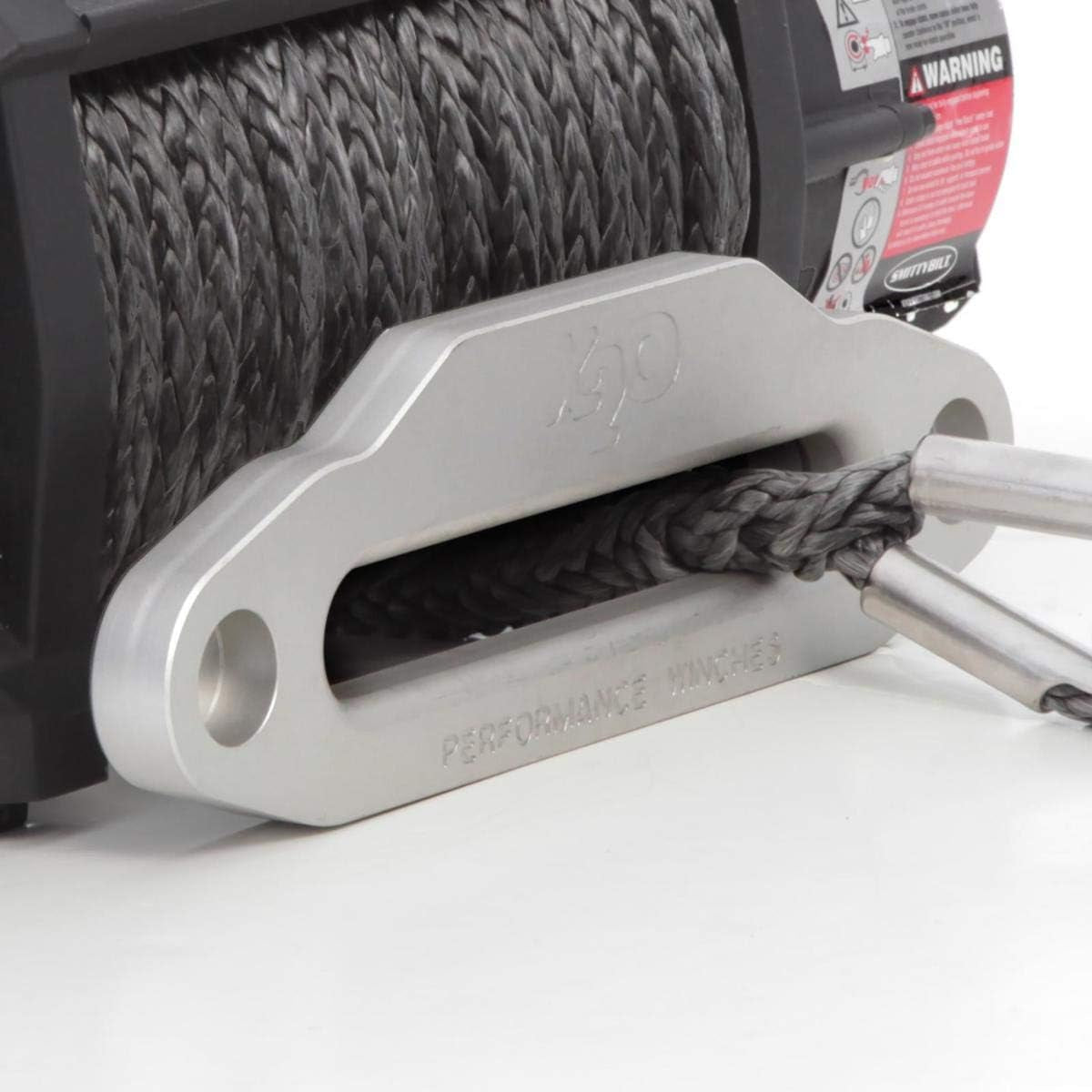 Unleash Your Adventure with the Smittybilt X2O COMP Waterproof Synthetic Rope Winch - 12,000 lb Load Capacity for Ultimate Recovery Power