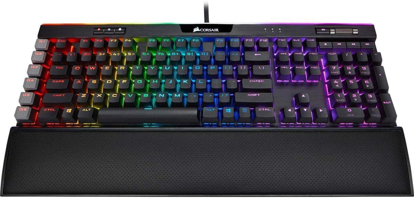 Unleash Your Game with the K95 RGB Platinum XT Mechanical Gaming Keyboard - Featuring Cherry MX Brown Switches and Stunning RGB Backlighting