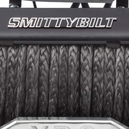 Unleash Your Adventure with the Smittybilt X2O COMP Waterproof Synthetic Rope Winch - 12,000 lb Load Capacity for Ultimate Recovery Power