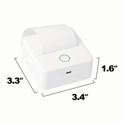 CTP500 Wireless Mini Portable Inkless Thermal Printer & Label Maker - Perfect for iOS & Android on the Go!