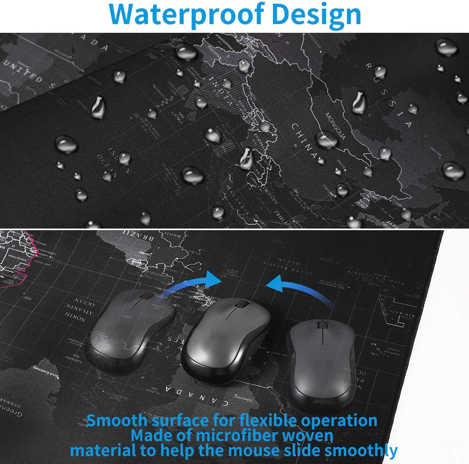 Experience Ultimate Precision with Our XL Large Gaming Mouse Pad - Non-Slip, Waterproof, and Perfect for Home or Office
