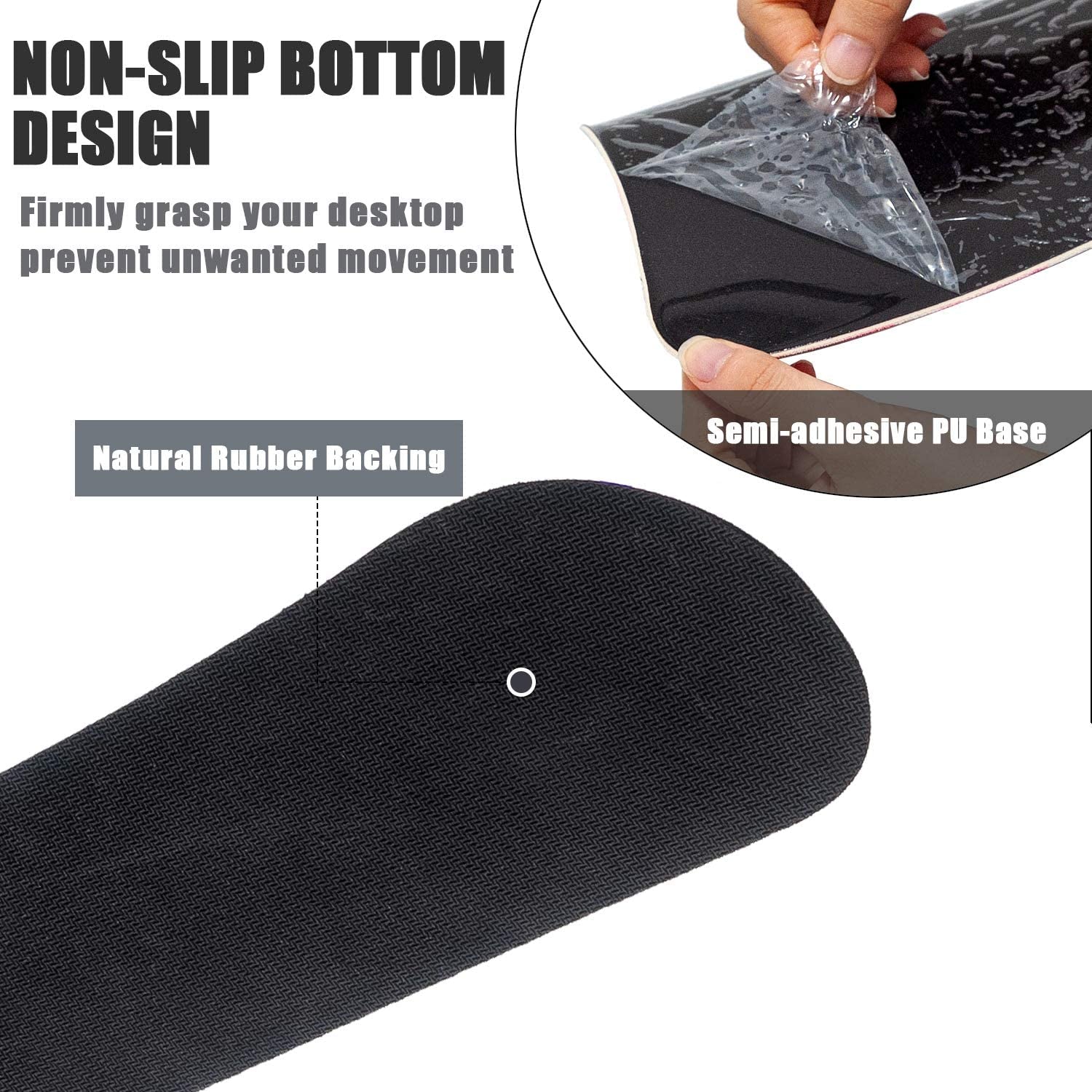 Ergonomic Marble2 Keyboard Wrist Rest and Mouse Pad Set - Ultimate Comfort for Gaming and Office Use