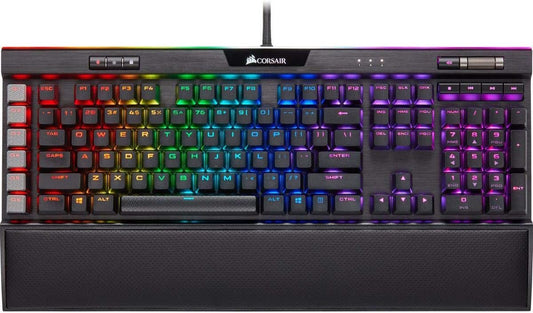Unleash Your Game with the K95 RGB Platinum XT Mechanical Gaming Keyboard - Featuring Cherry MX Brown Switches and Stunning RGB Backlighting