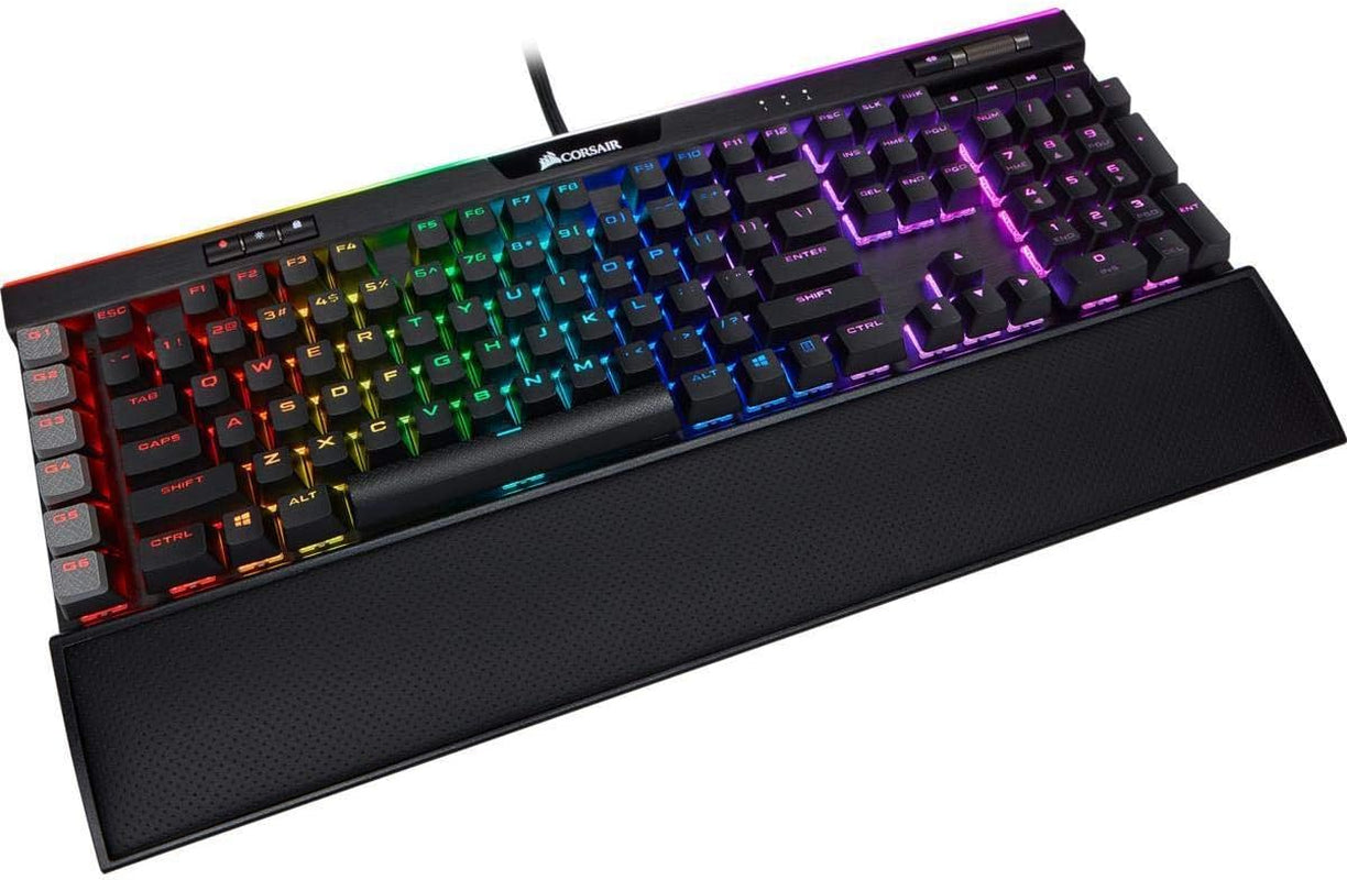 Unleash Your Game with the K95 RGB Platinum XT Mechanical Gaming Keyboard - Featuring Cherry MX Brown Switches and Stunning RGB Backlighting